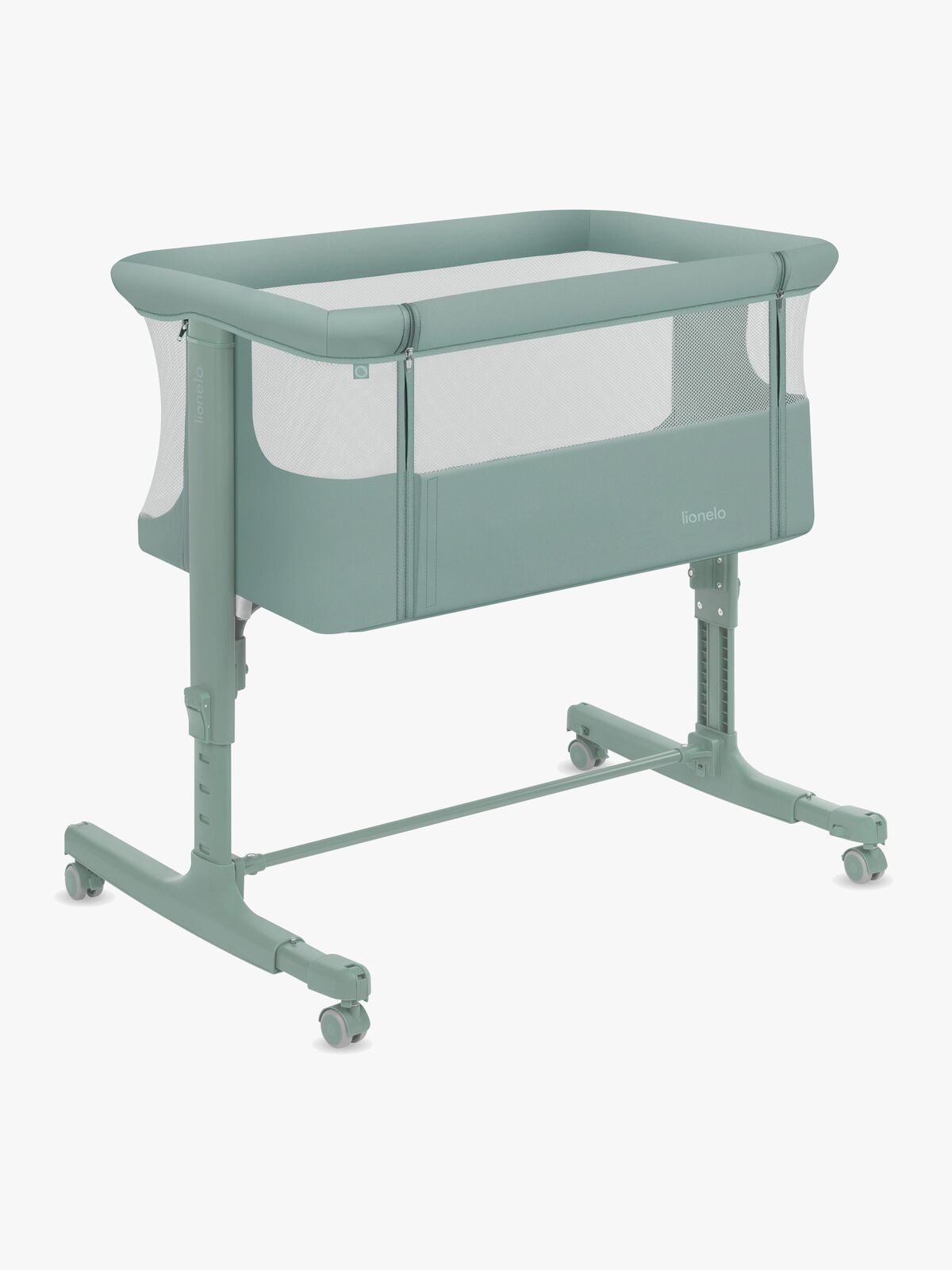 Lionelo Aurora Beistellbett 3-in-1, Green Sage