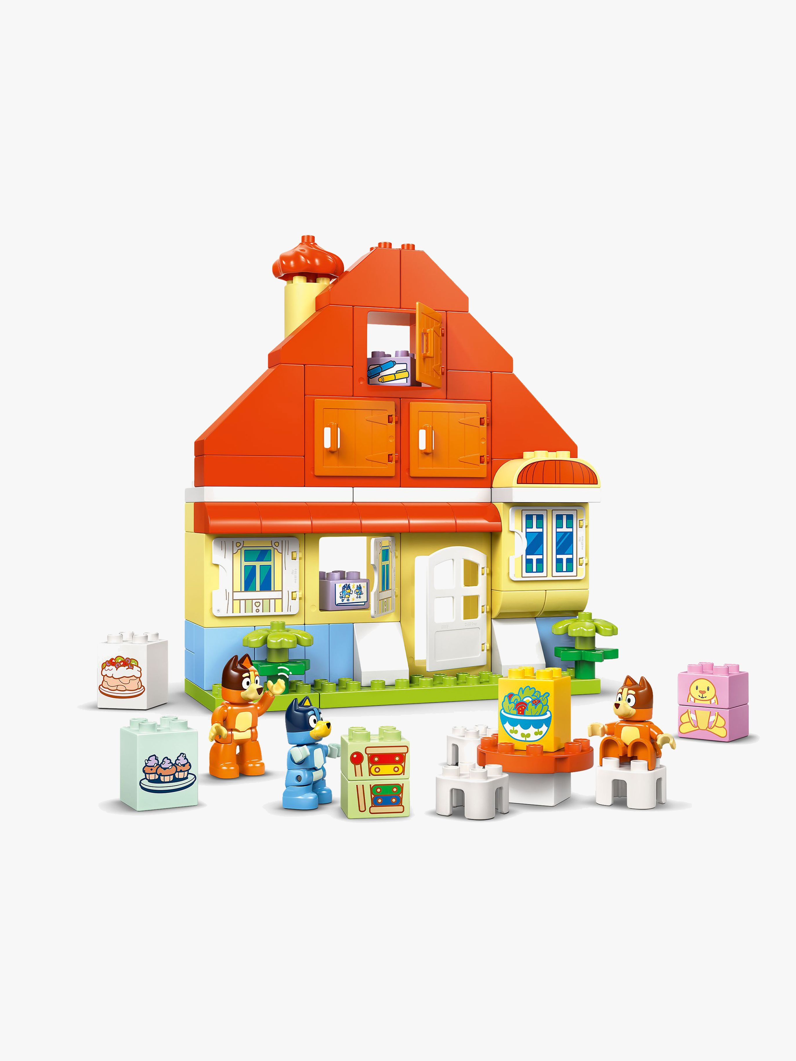 LEGO DUPLO Bluey 10459 Blueys Familienhaus mit Memory-Spiel
