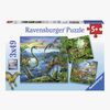 Ravensburger Puzzle Dinosaurier 3x49 Teile