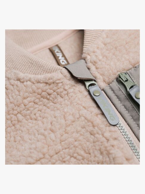 Viking x Kenza Teddyfleece-Weste, Sand
