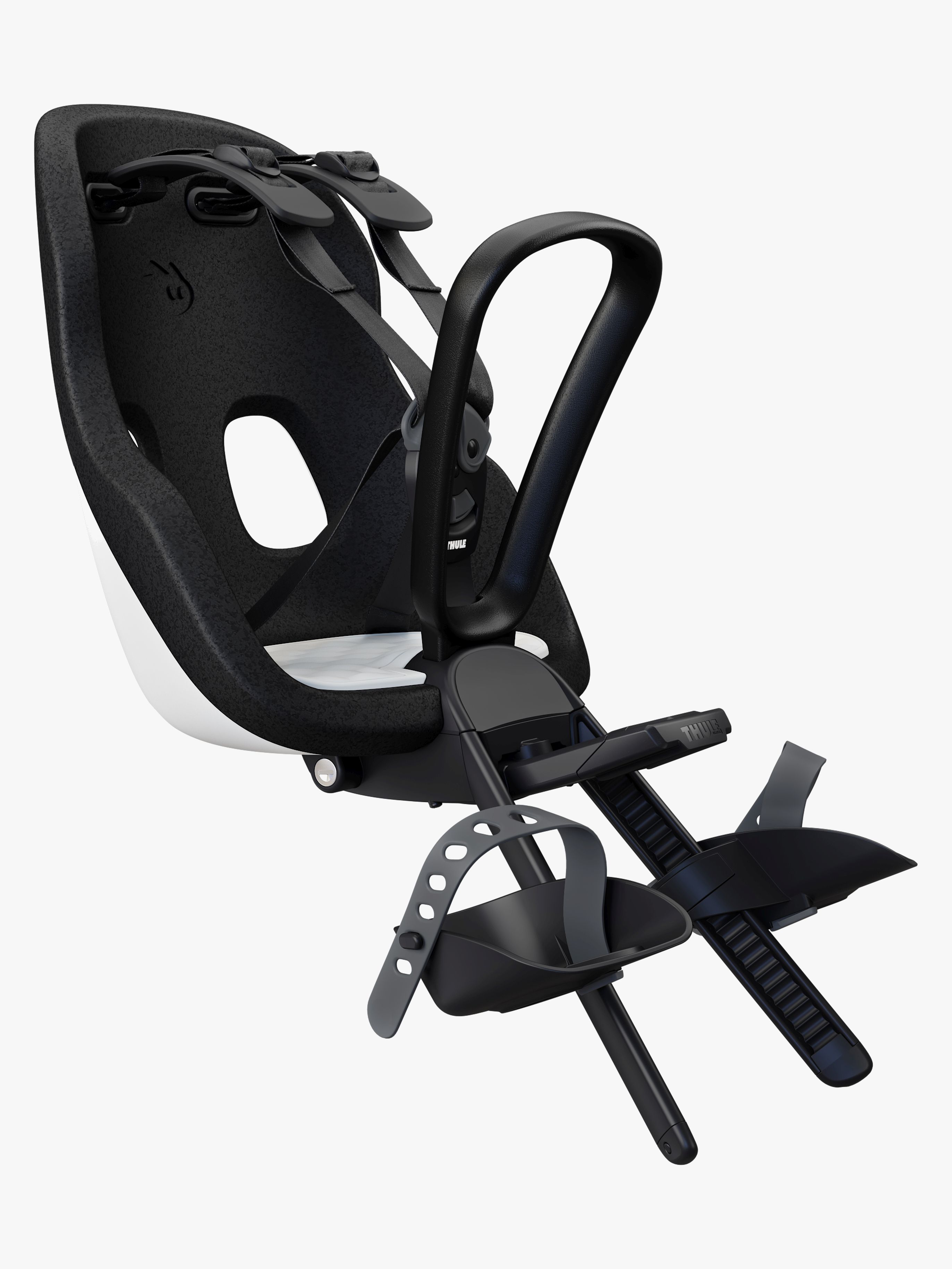 Yepp Nexxt 2 Mini Front Mount Fahrradsitz, Snow White