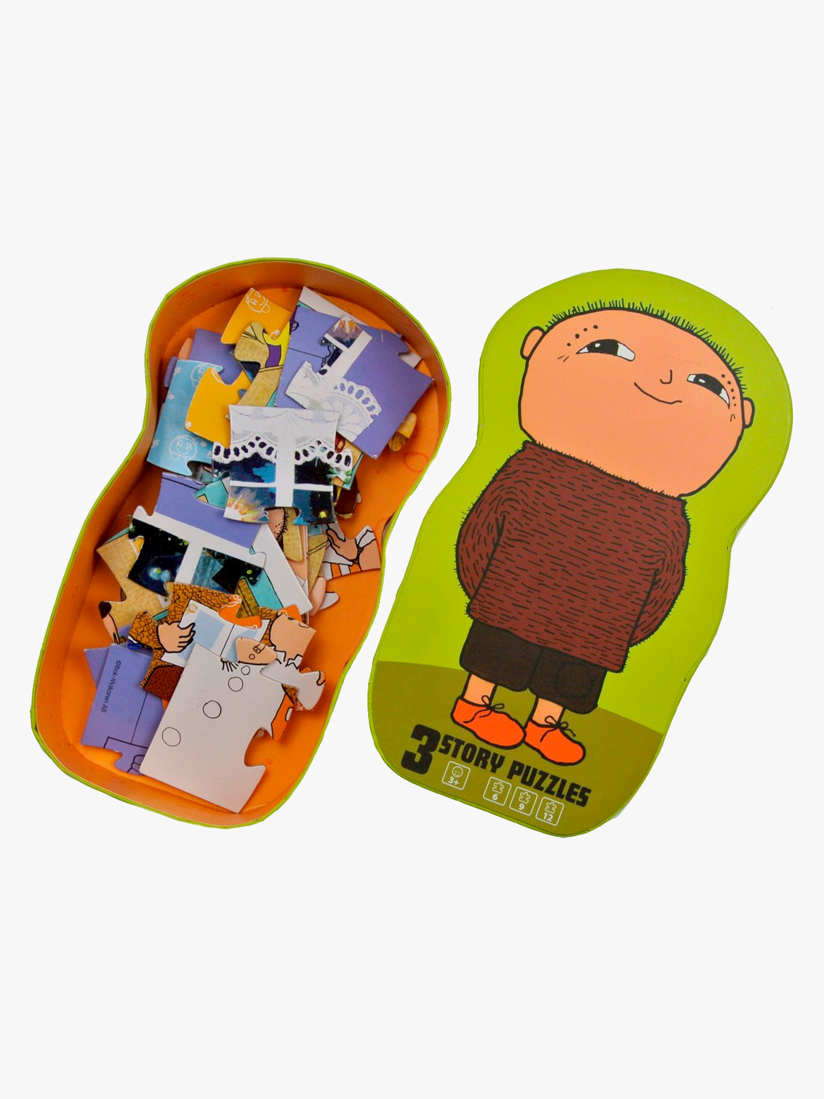 Barbo Toys Willi Wiberg Deco Puzzles 3-in-1