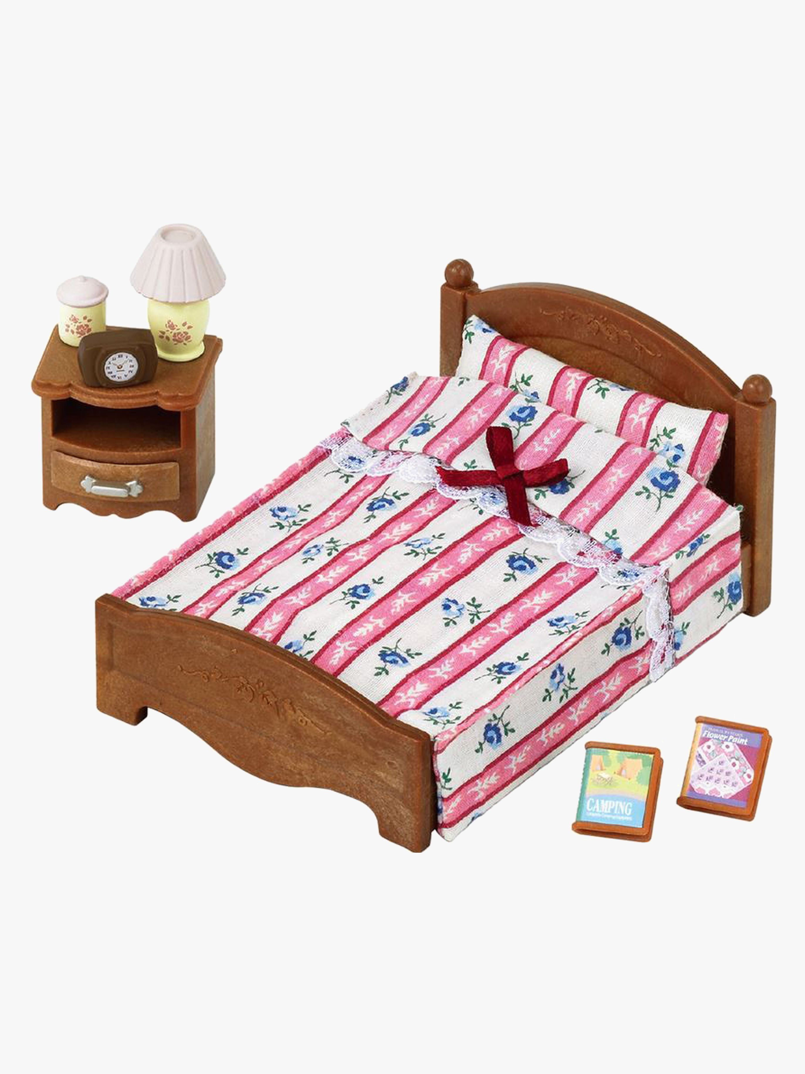 Sylvanian Families Puppenhausmöbel Semi-Doppelbett