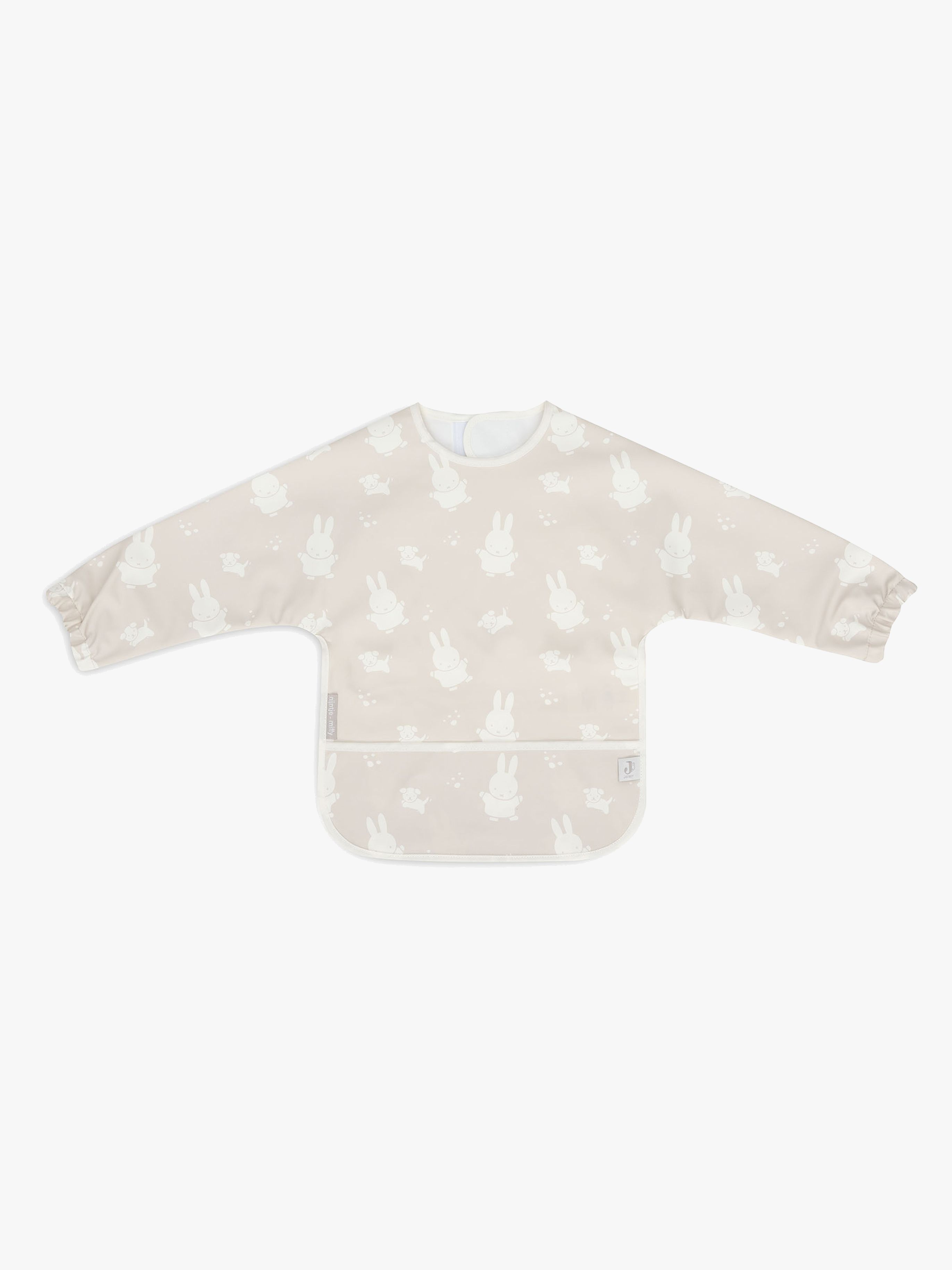 Miffy& Snuffy Langärmliges Lätzchen, Nougat