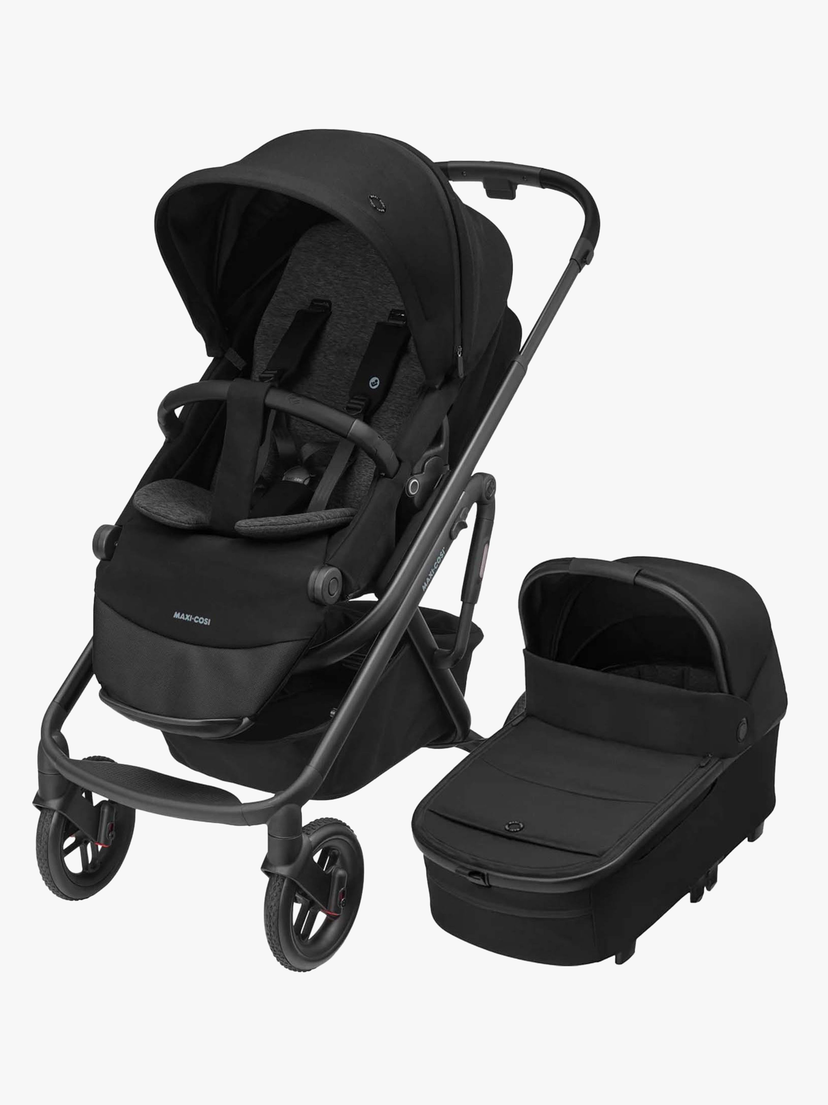 Lila XP+ Kombikinderwagen, Essential Black