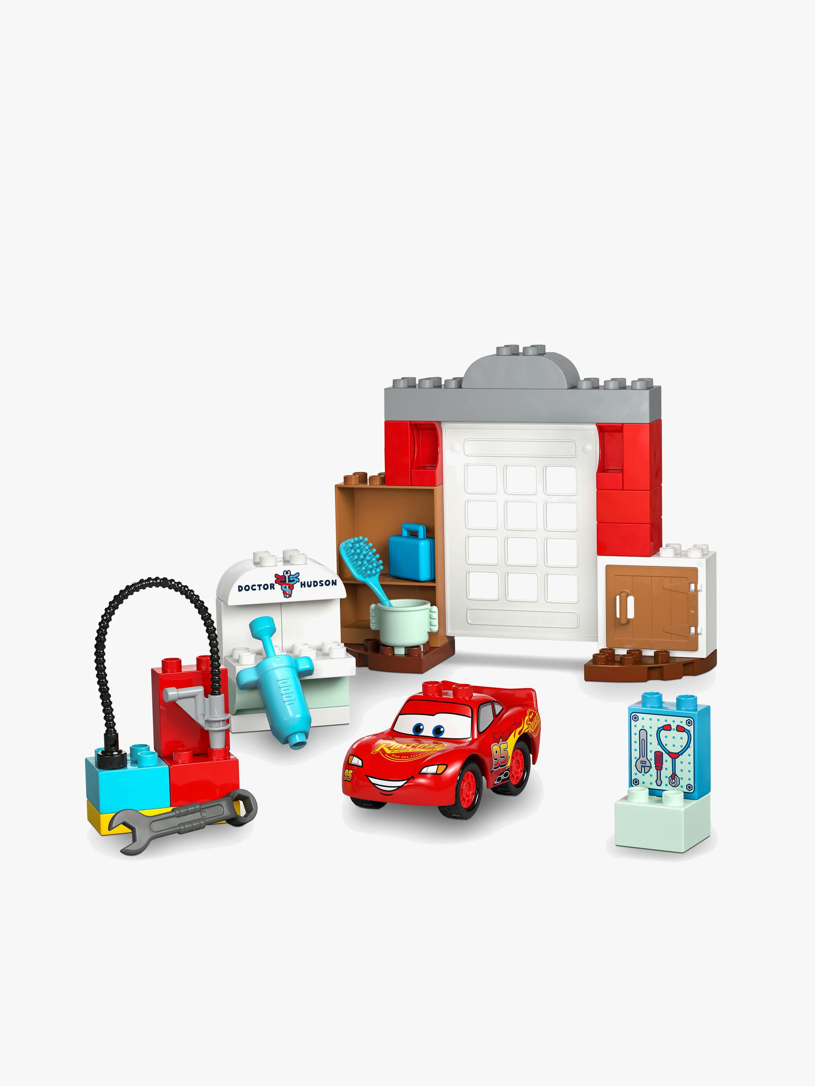 DUPLO Disney 10456 McQueens Besuch in Docs Werkstatt