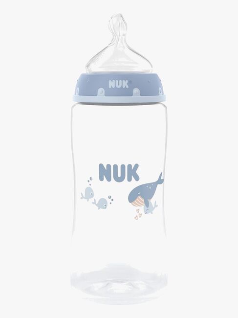 NUK First Choice Babyflasche 300 ml, Whale
