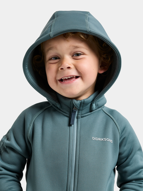 Didriksons Siljan Zipper-Jacke, Factory Blue