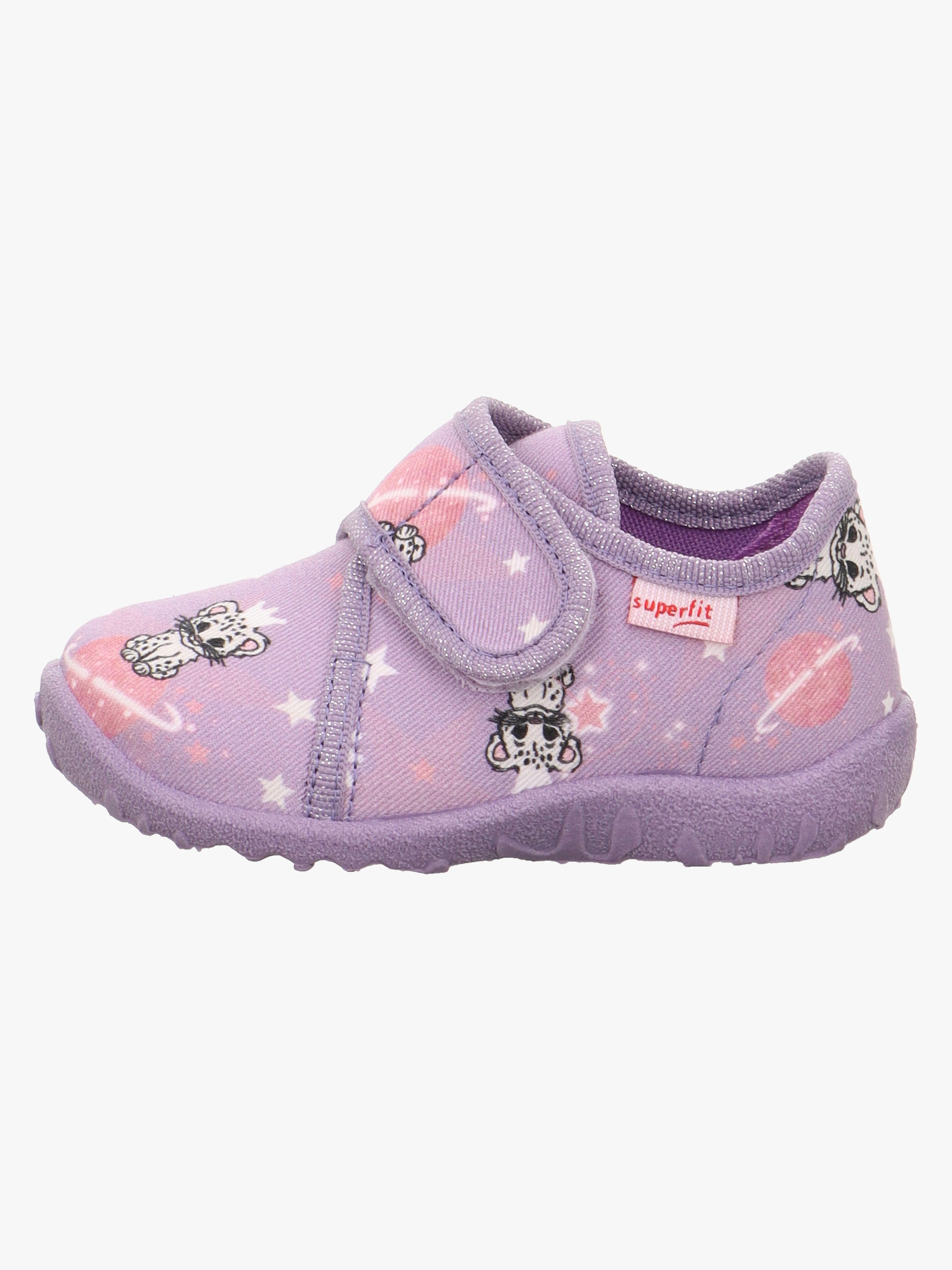Superfit Spotty Hausschuhe, Purple/Multicolored, 23