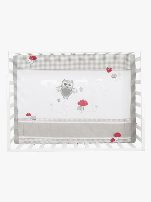 Roba Laufgitter mit Rädern, Adam & Owl White