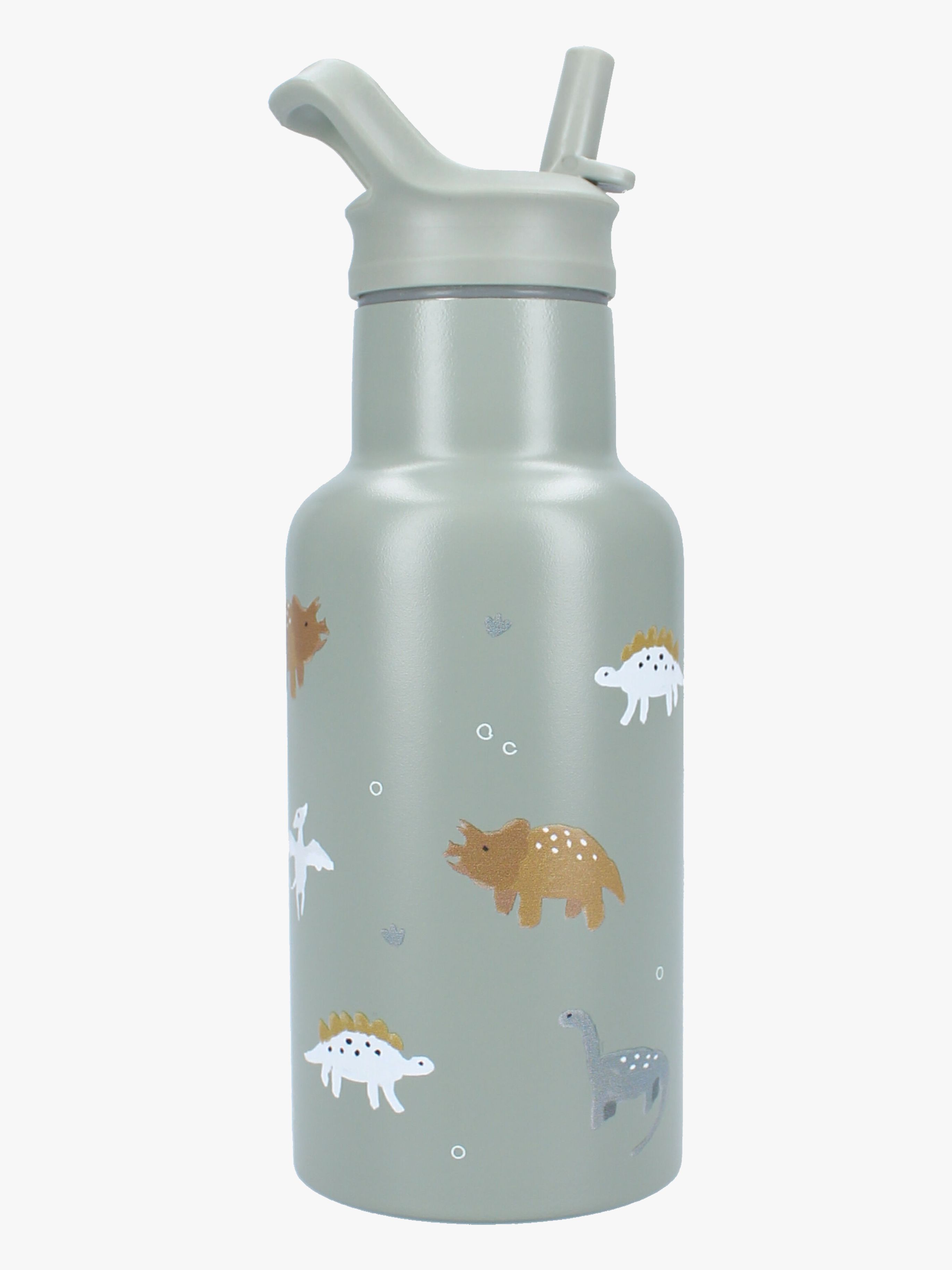 Kidzroom Stainless Steel Trinkflasche 350 ml Small Talk, Grün