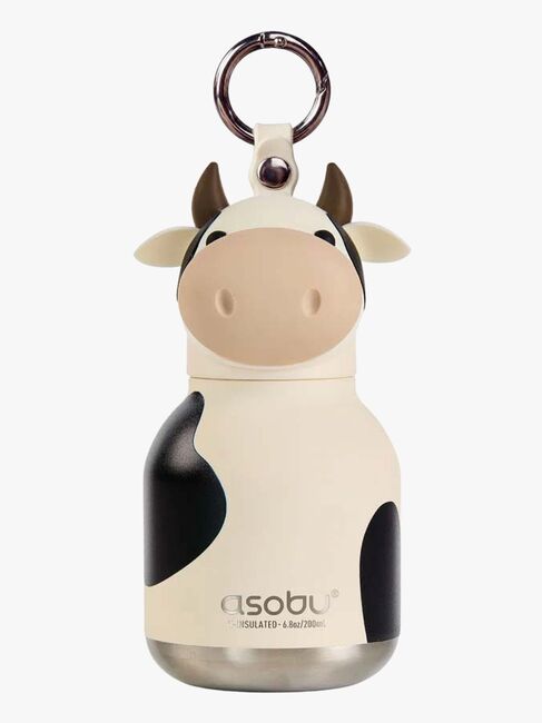 Asobu Bestie Mini Trinkflasche Kuh, Schwarz/Weiß IBV44-COW-4840_1.jpg