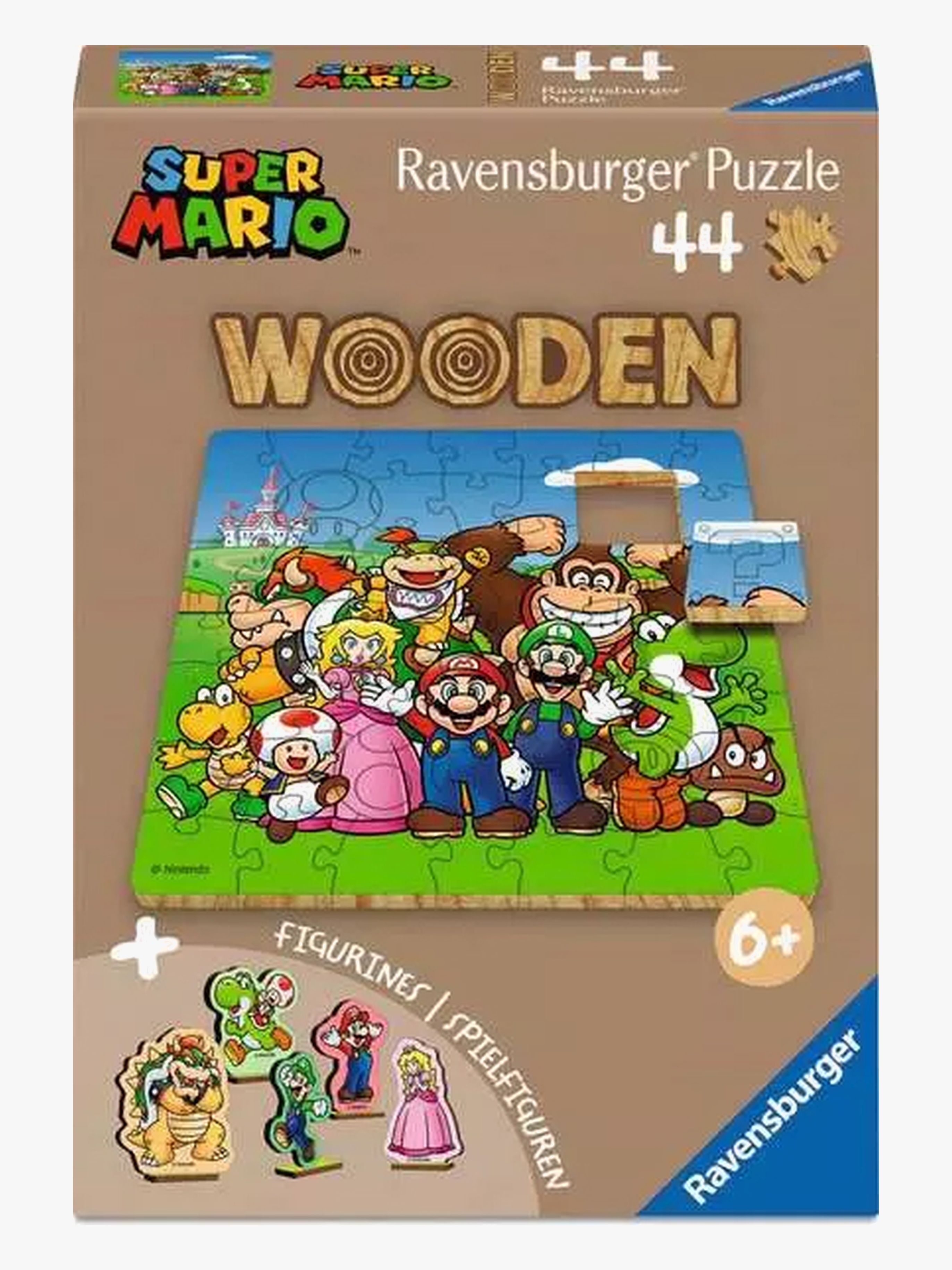 Ravensburger Holzpuzzle Super Mario 44 Teile