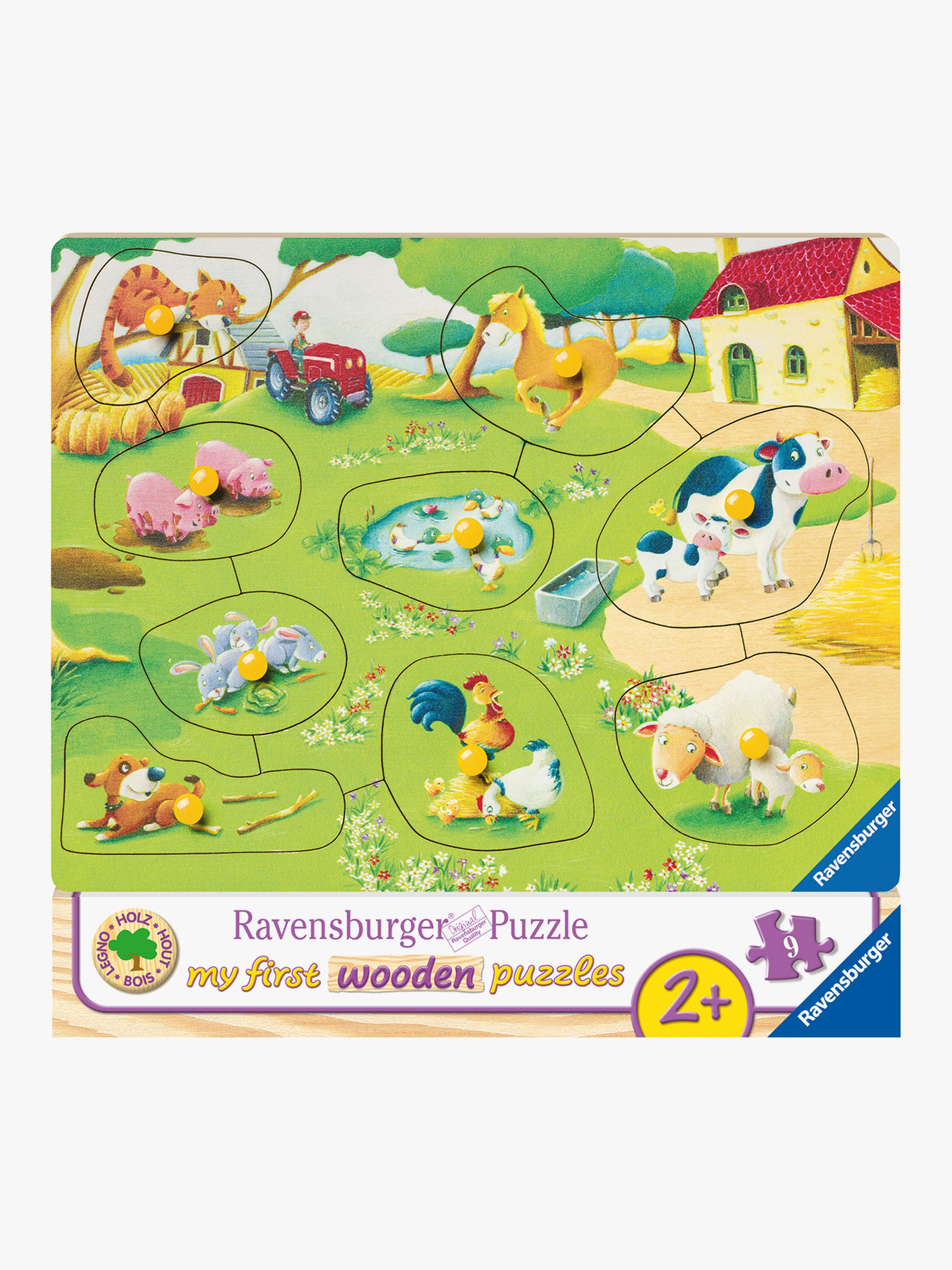 Ravensburger Knopfpuzzle Kleiner Bauernhof 9 Teile