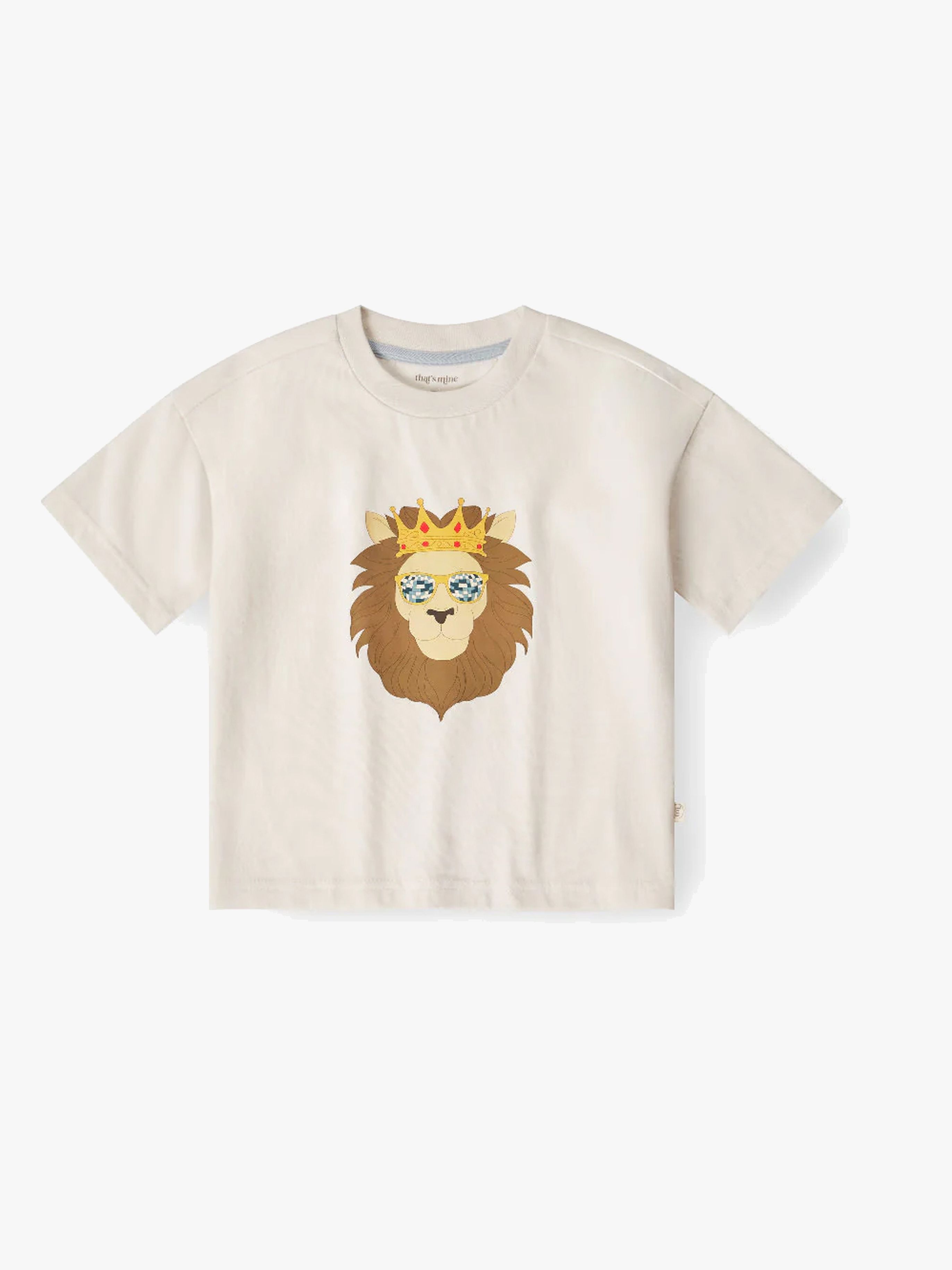 That's Mine Vilde T-Shirt, Lion Head, 104