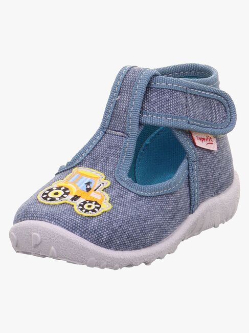 Superfit Spotty Hausschuhe, Blau