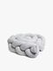 Alice & Fox ALEAH Geflochtenes Nestchen 200 cm, Light Grey