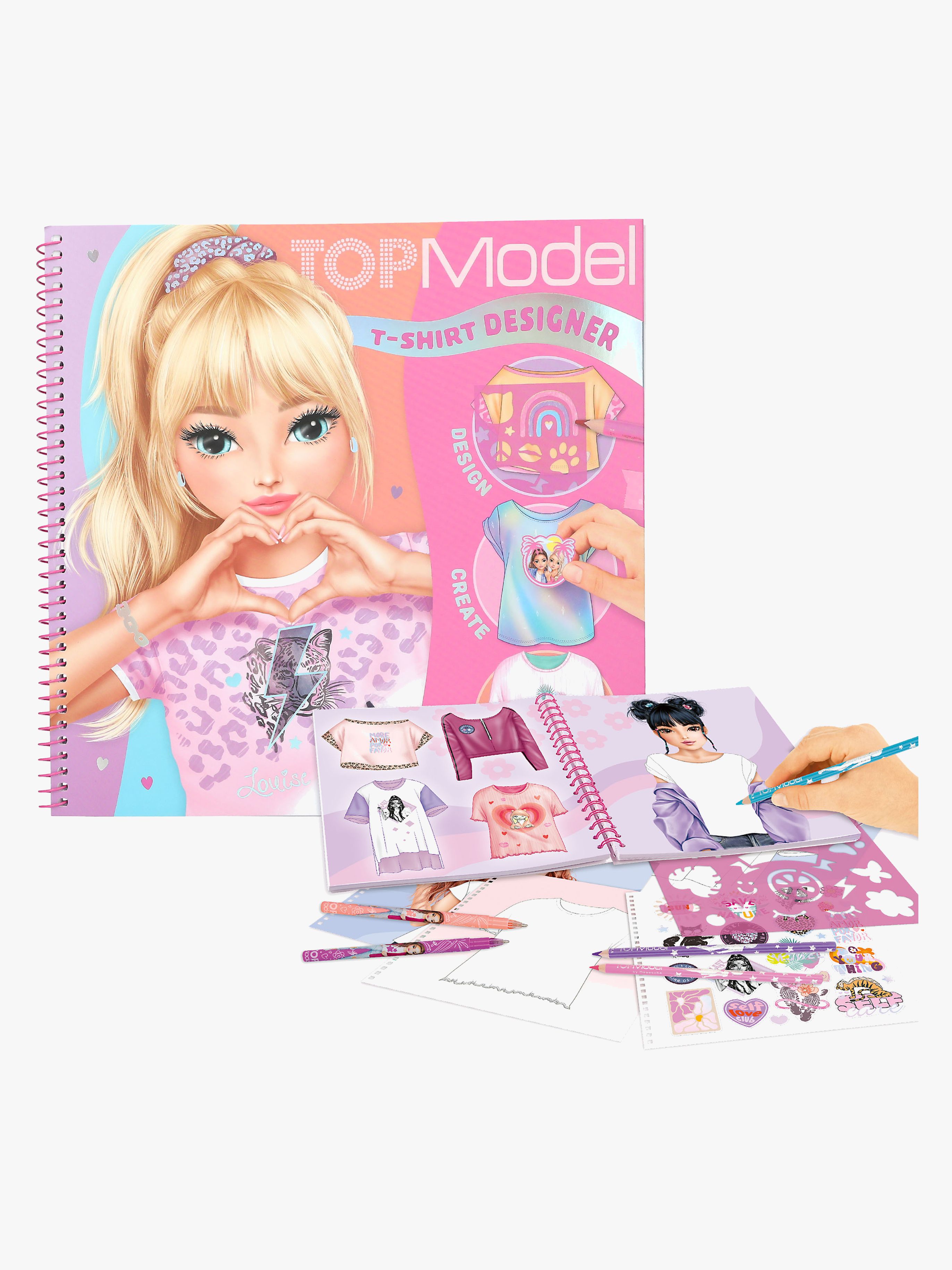 TOPModel T-Shirt Designbuch DIY-Set