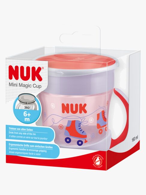 NUK Evolution Mini Magic Becher, Rot