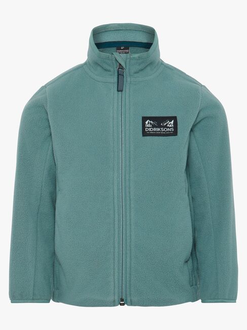 Didriksons Muskot Winddichte Fleecejacke, Factory Blue