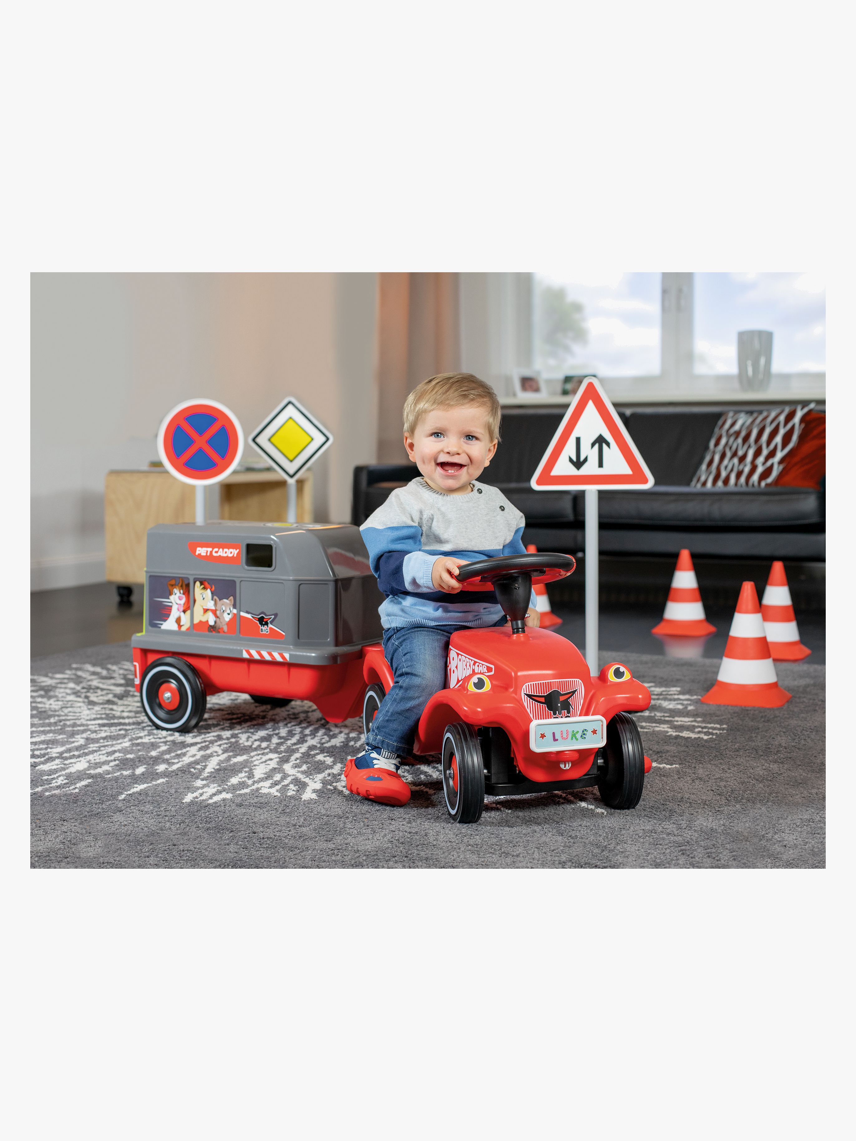 BIG Verkehrs-Pylonen 4er-Pack