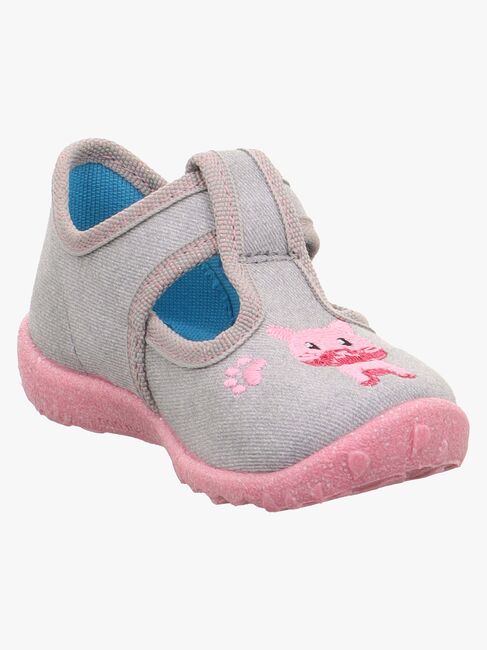 Superfit Spotty Hausschuhe, Grau