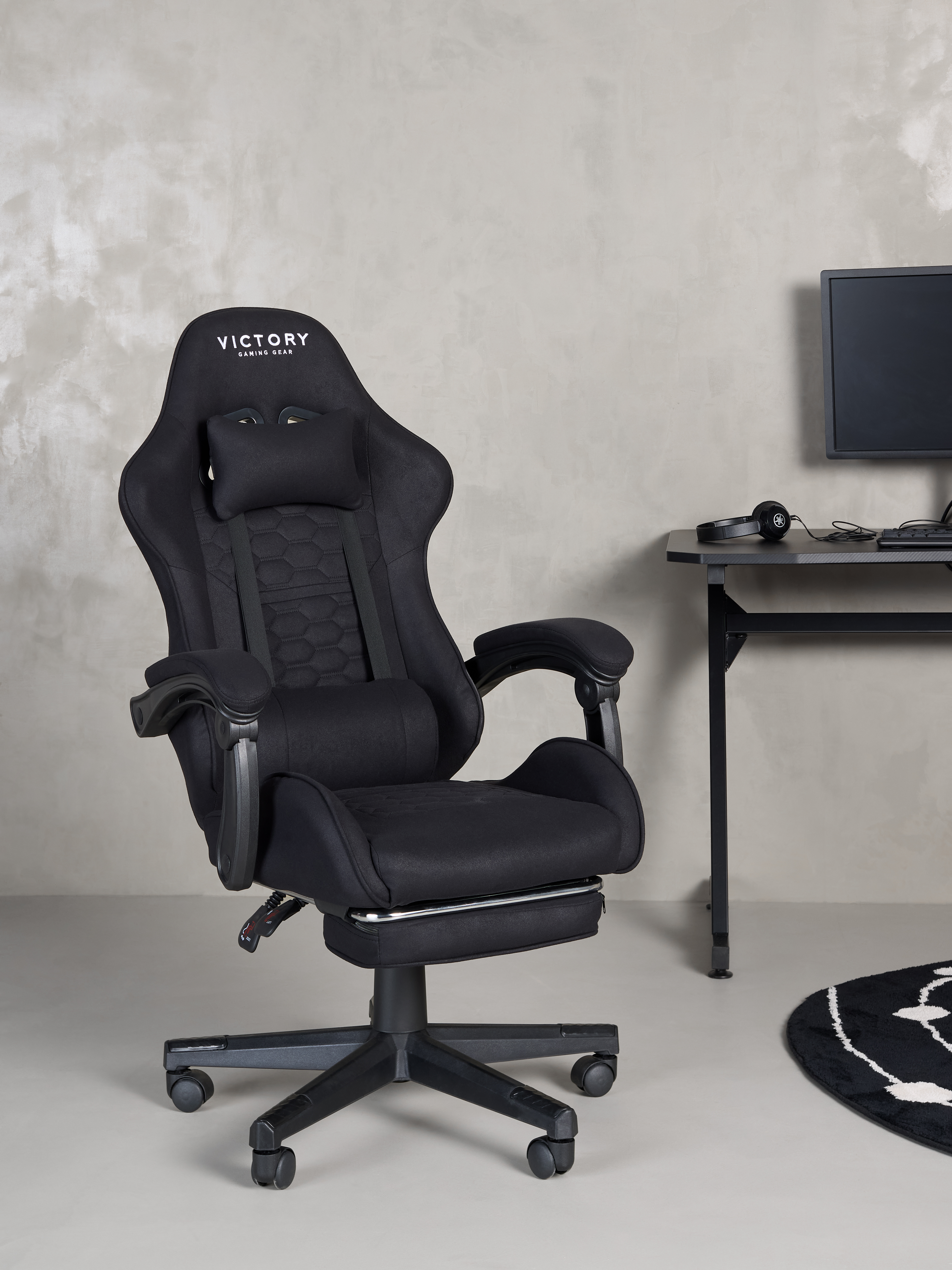 Hero Gaming-Stuhl, Schwarz