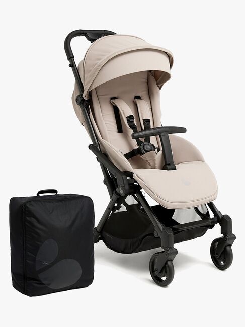 Beemoo Easy Fly Lux 4 Buggy inkl. Padded Transporttasche, Sand Beige