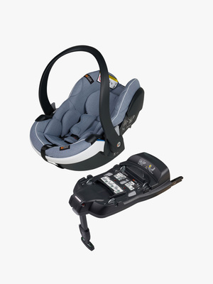 BeSafe iZi Go Modular X2 i-Size Babyschale inkl. Basis, Cloud Mélange