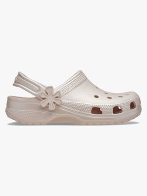 Crocs Classic Pearl Shine Pantoffeln, Quartz