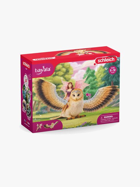 Schleich 70789 Fliegende Fee auf glamouröser Eule