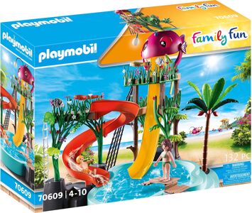 Playmobil 70609 Family Fun Aqua Park mit Rutschen