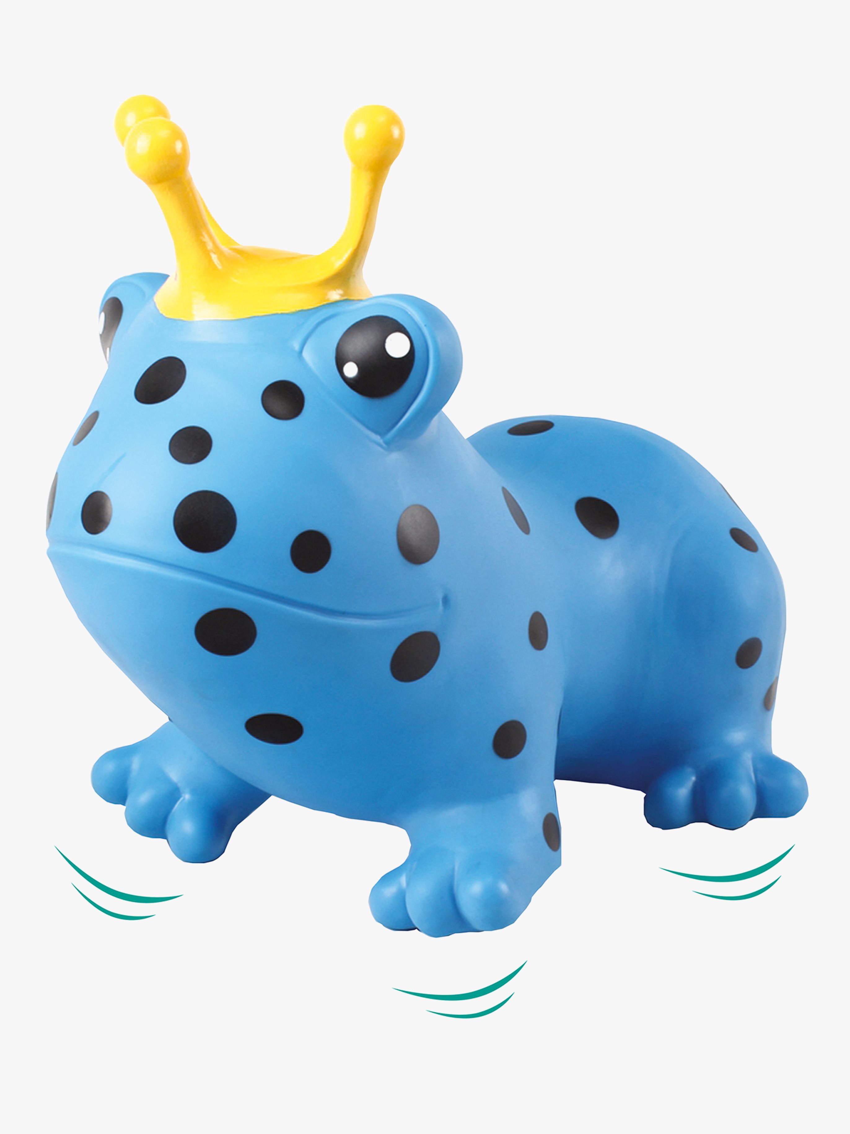 Gerardo Toys Hüpftier Frosch, Blau