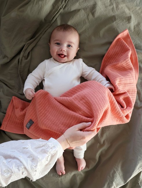 Vinter & Bloom Soft Grid EKO Lochmusterdecke, Clay Coral