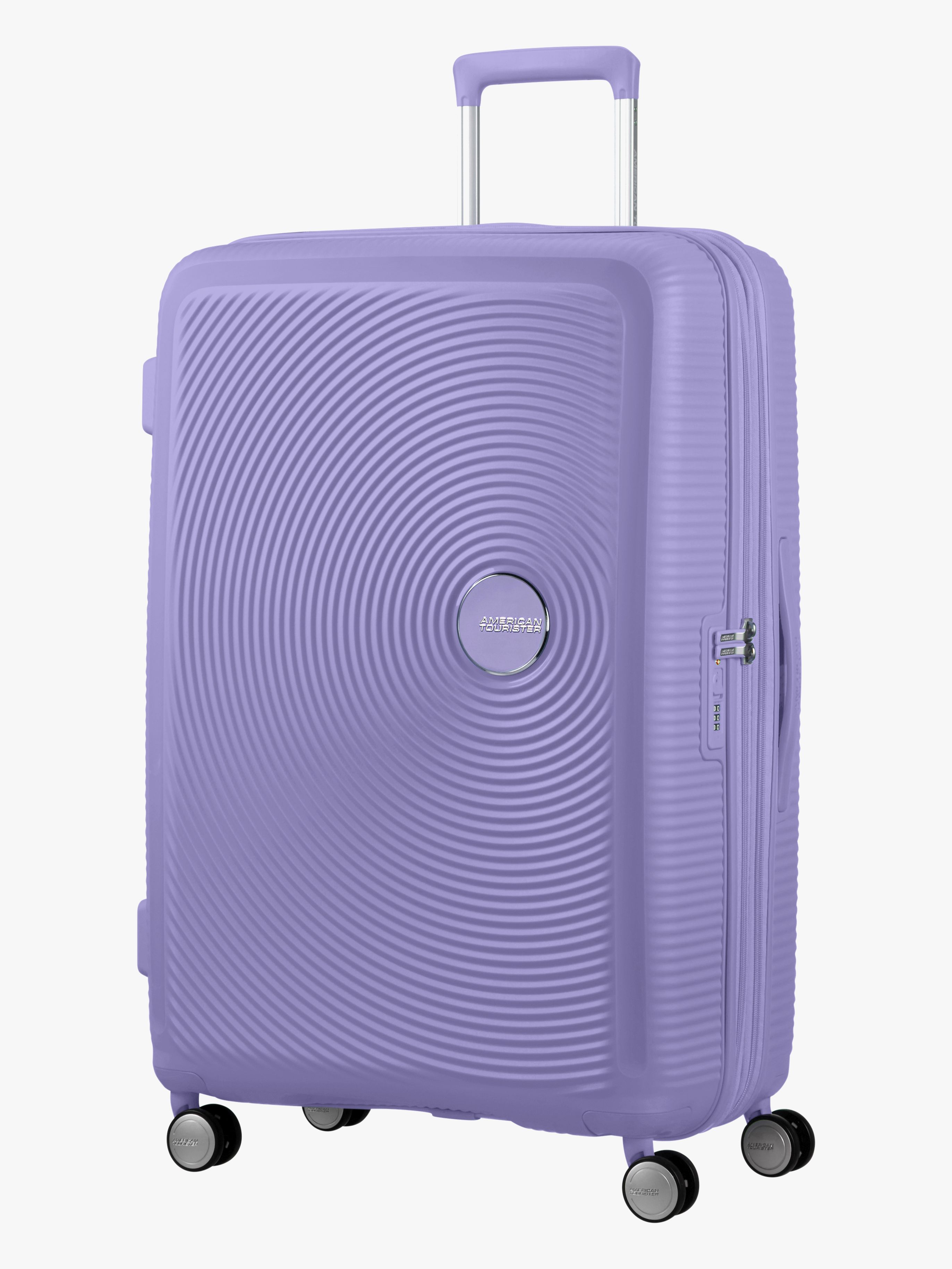 American Tourister Soundbox Spinner Reisekoffer 97L, Lavendel