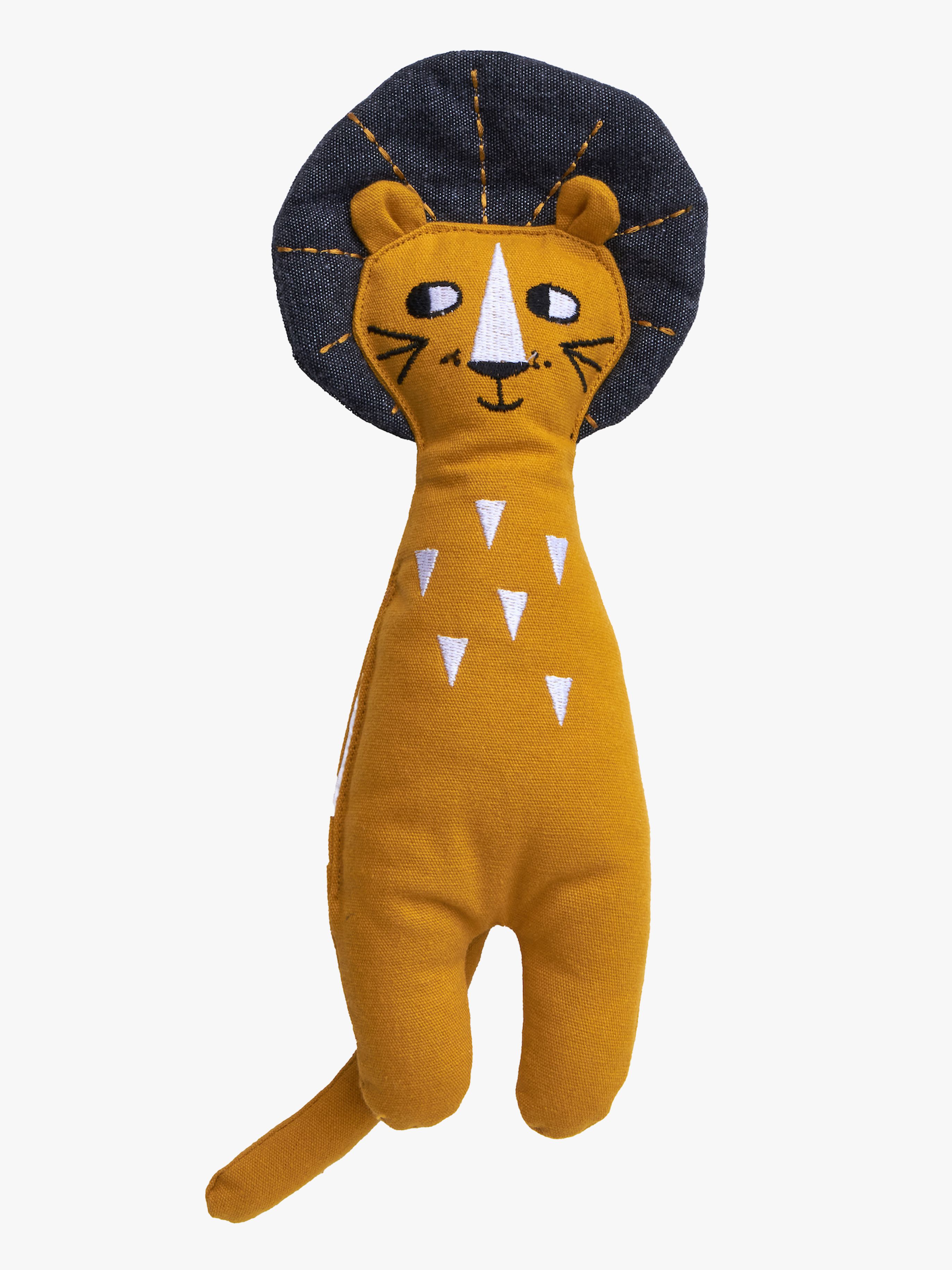 Puppe Löwe, Gelb