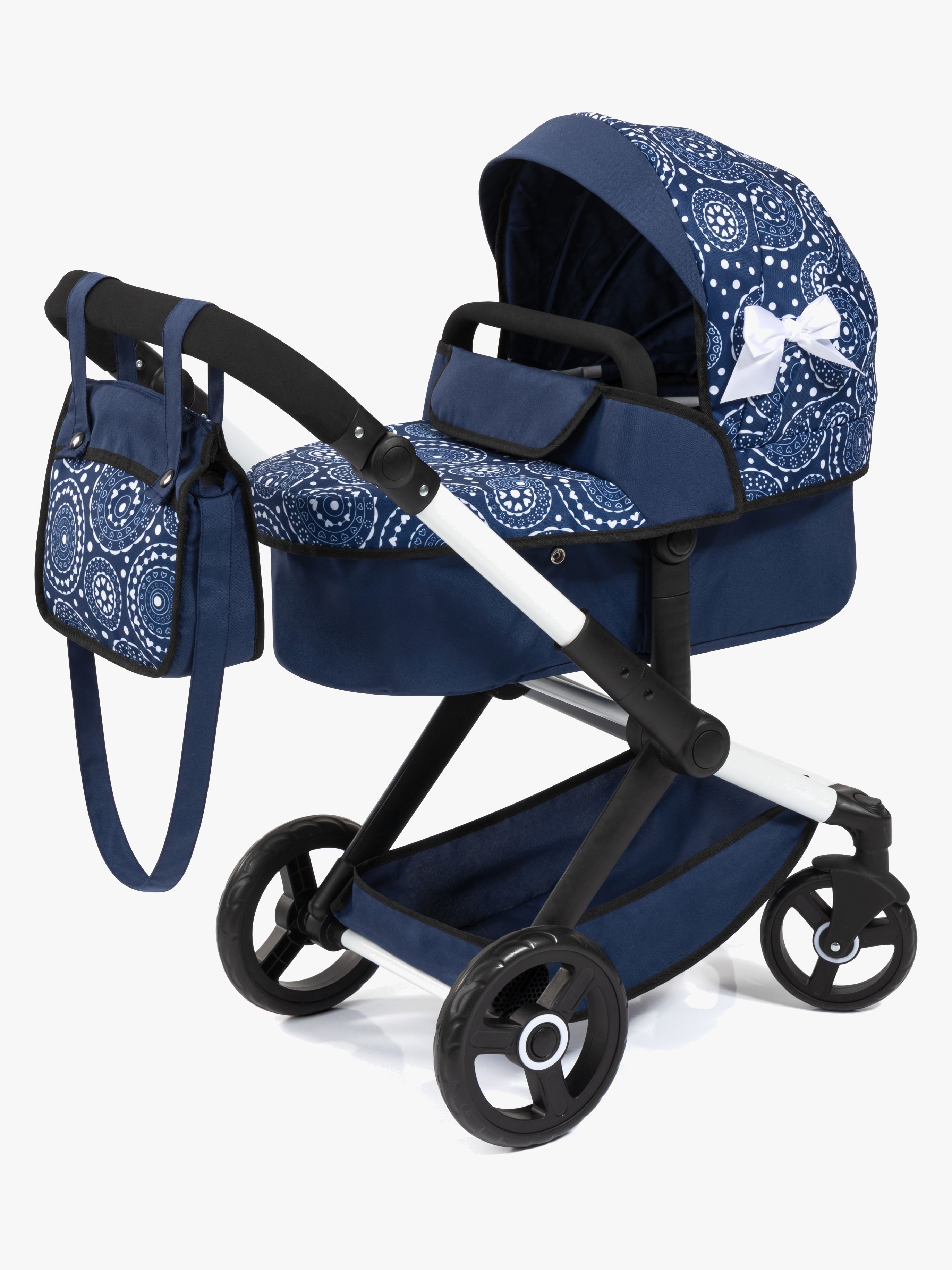 Xeo Puppenwagen mit Schleife
