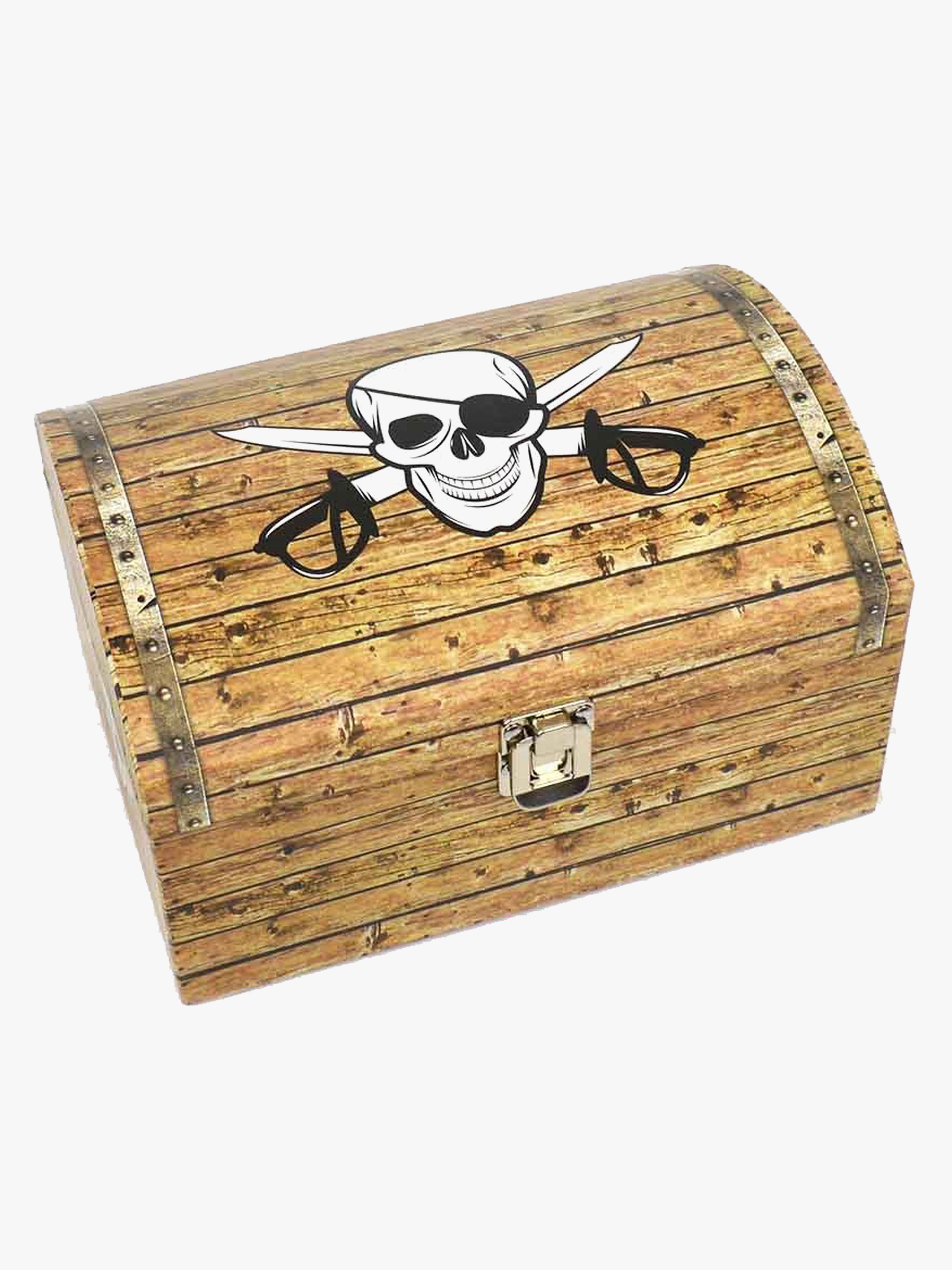 Piratentruhe mit Metallschloss