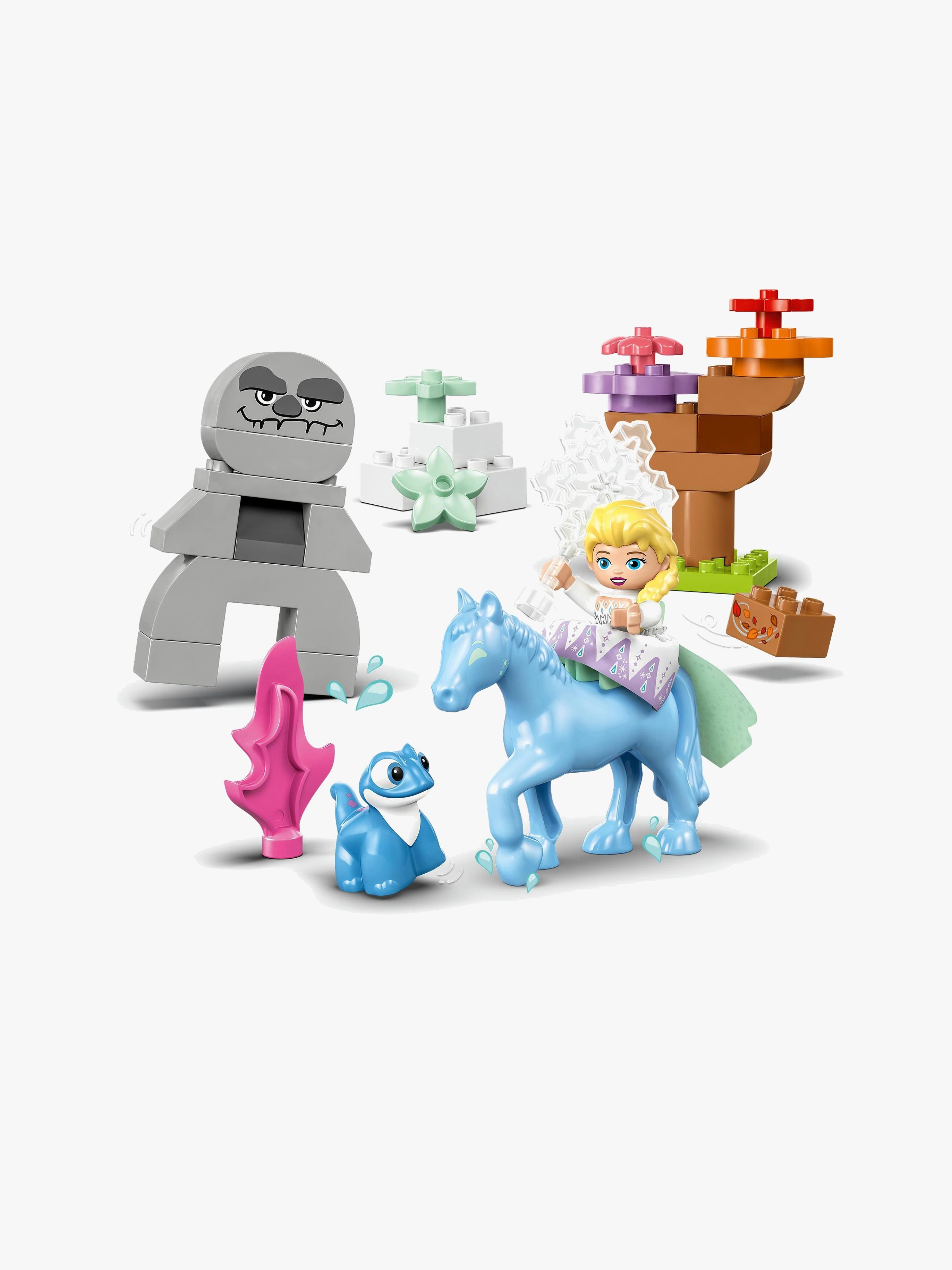 DUPLO Disney 10418 Elsa und Bruni im Zauberwald