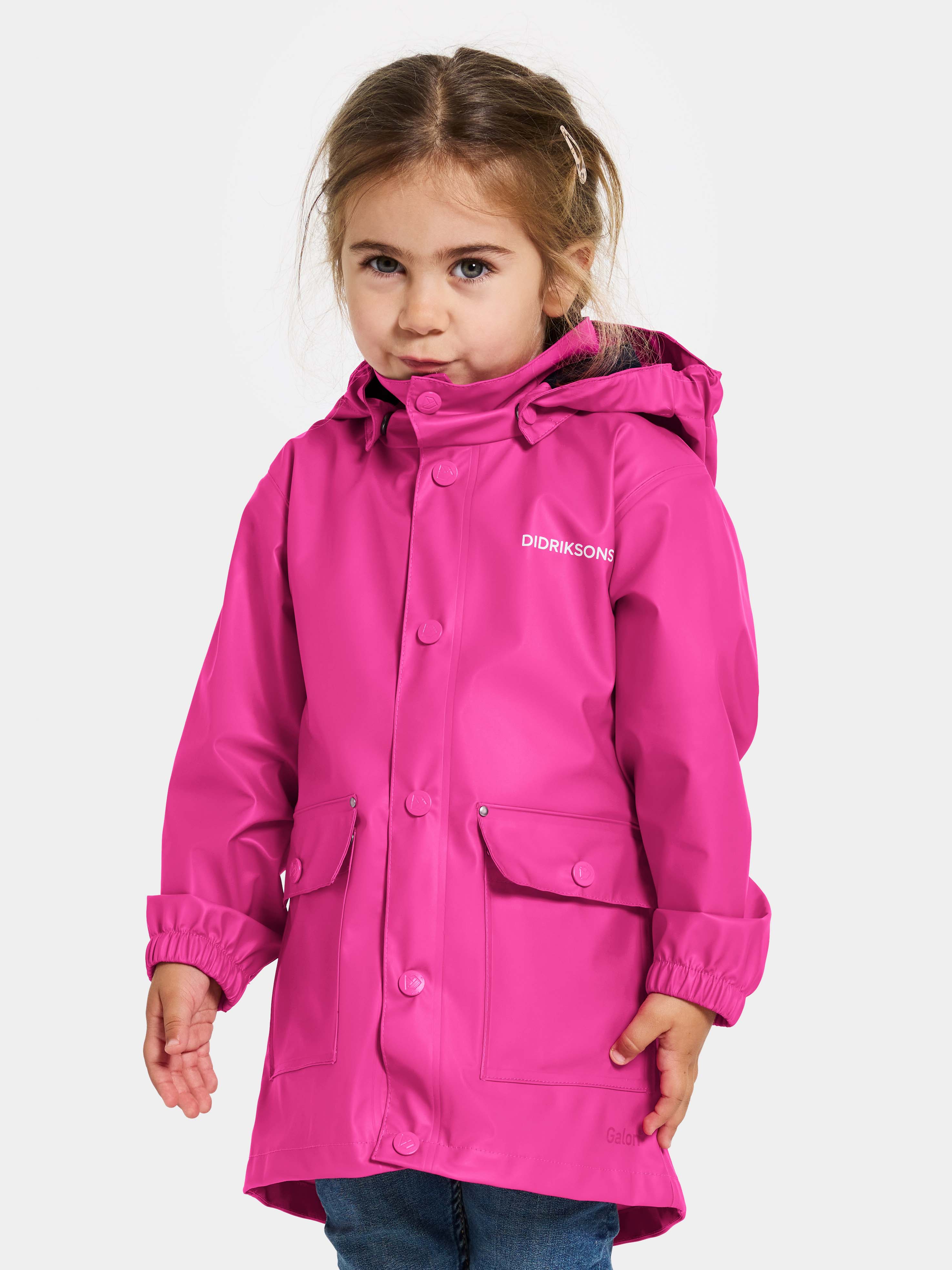 Didriksons Jojo Regenjacke, Plastic Pink, 100