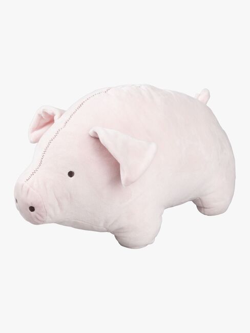 Lotta aus der Krachmacherstraße Teddy Plüschspielzeug Schwein, Rosa