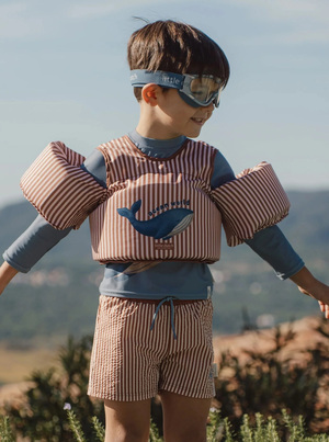 Little Dutch Ocean World Schwimmgürtel, Blue