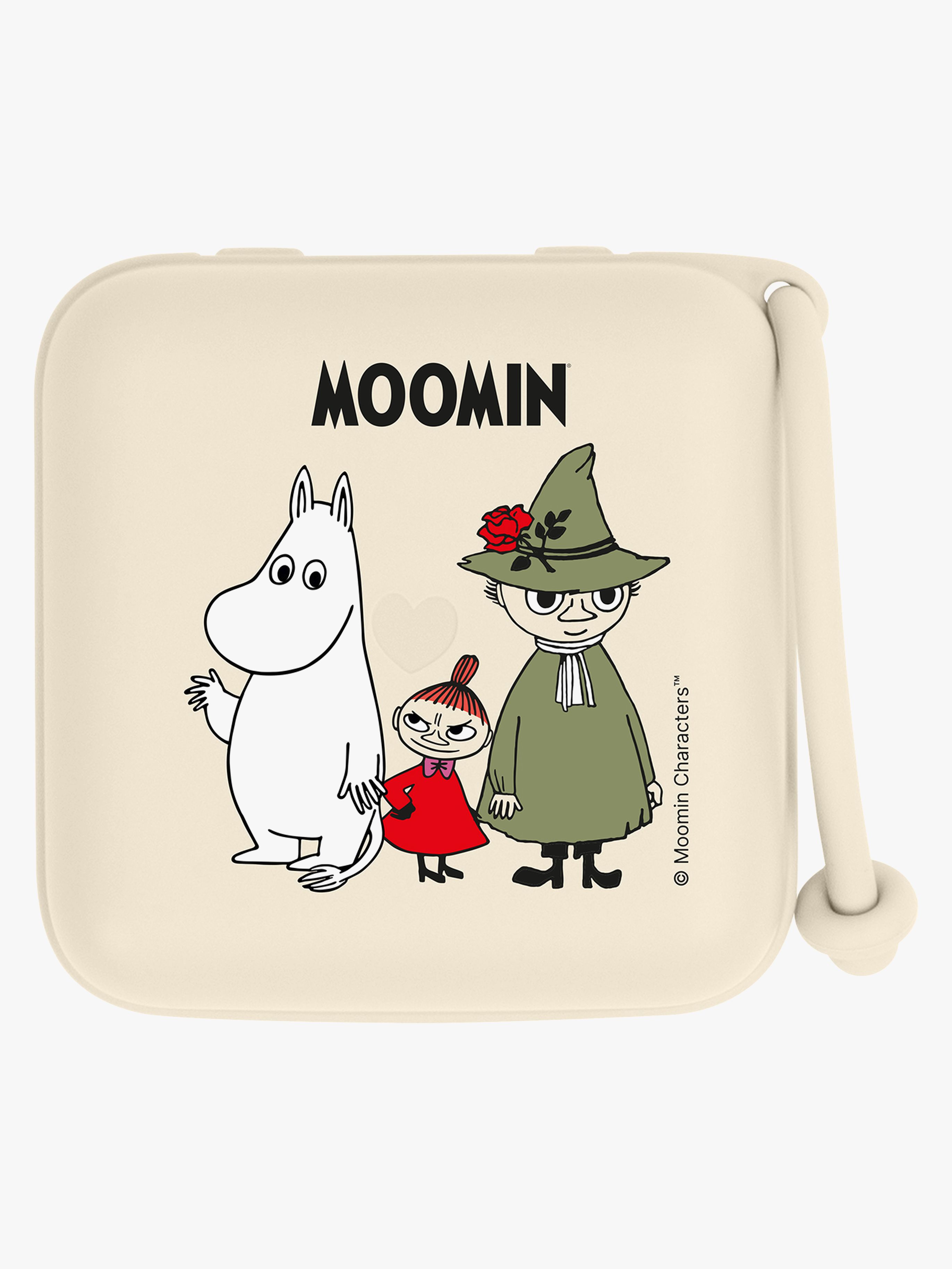 BIBS x Moomin Schnullerbox, Ivory