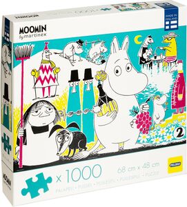 Mumin Comic Book Cover 2 Puzzle 1000 Teile