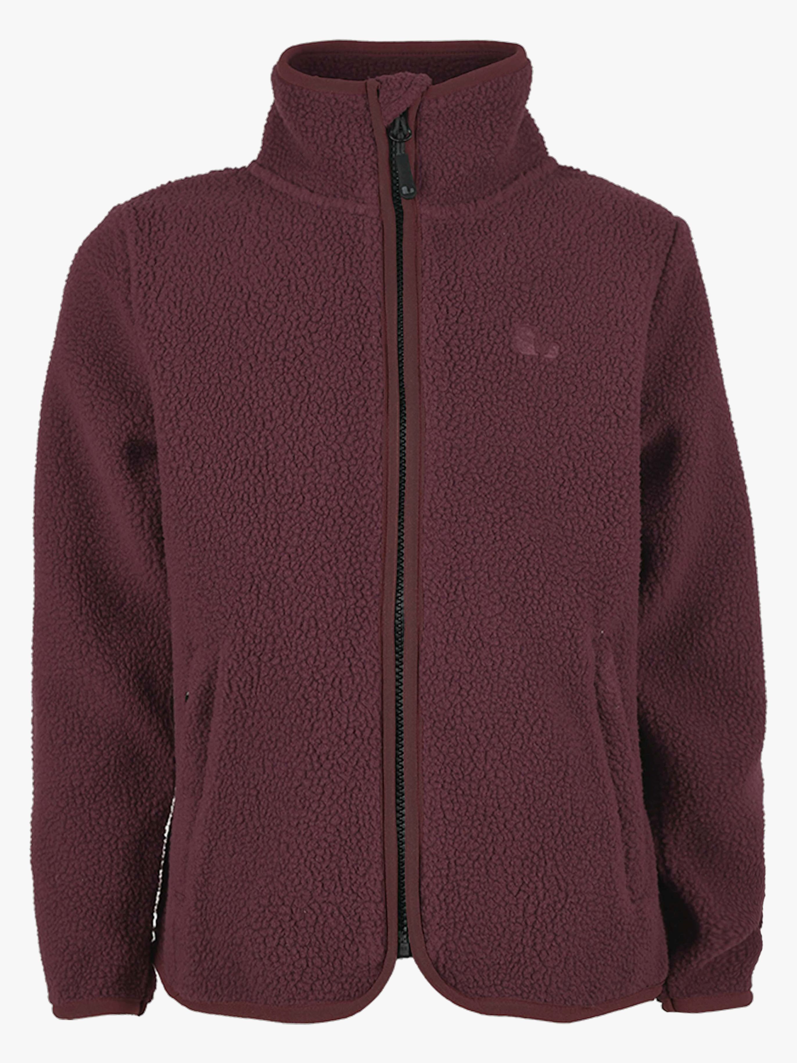 Lindberg Skogsvild Fleecejacke, Plum/Plum, 120