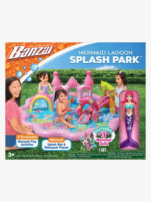 Banzai Wasserpark mit Meerjungfrauen-Puppen