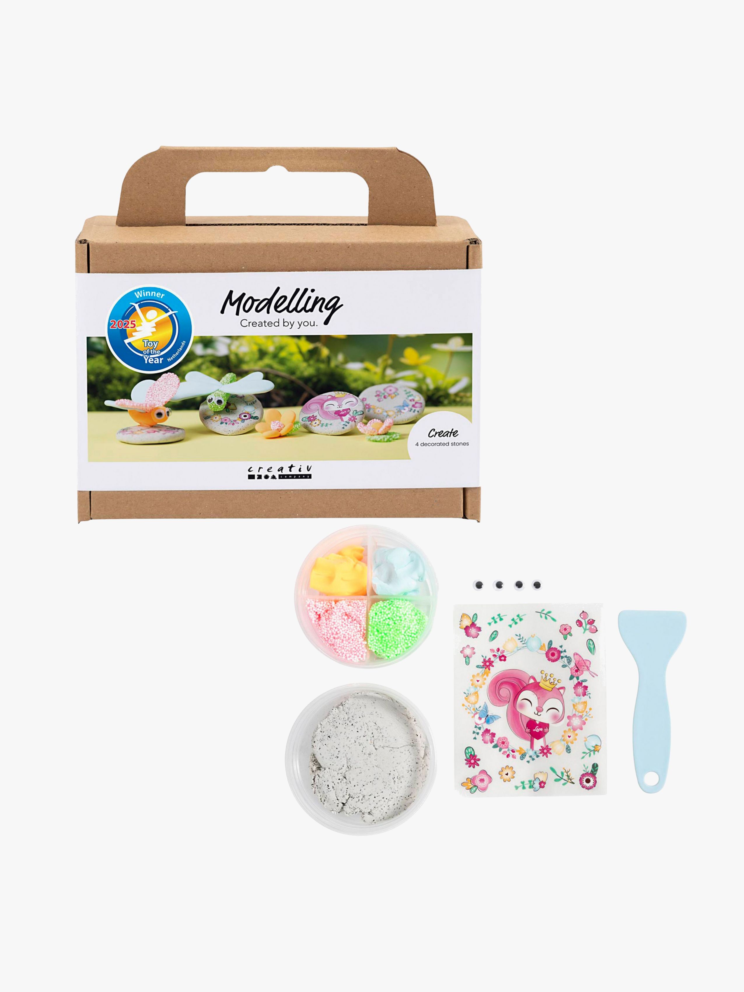 Creativ Company Kreativset DIY Modelliermasse Insekten