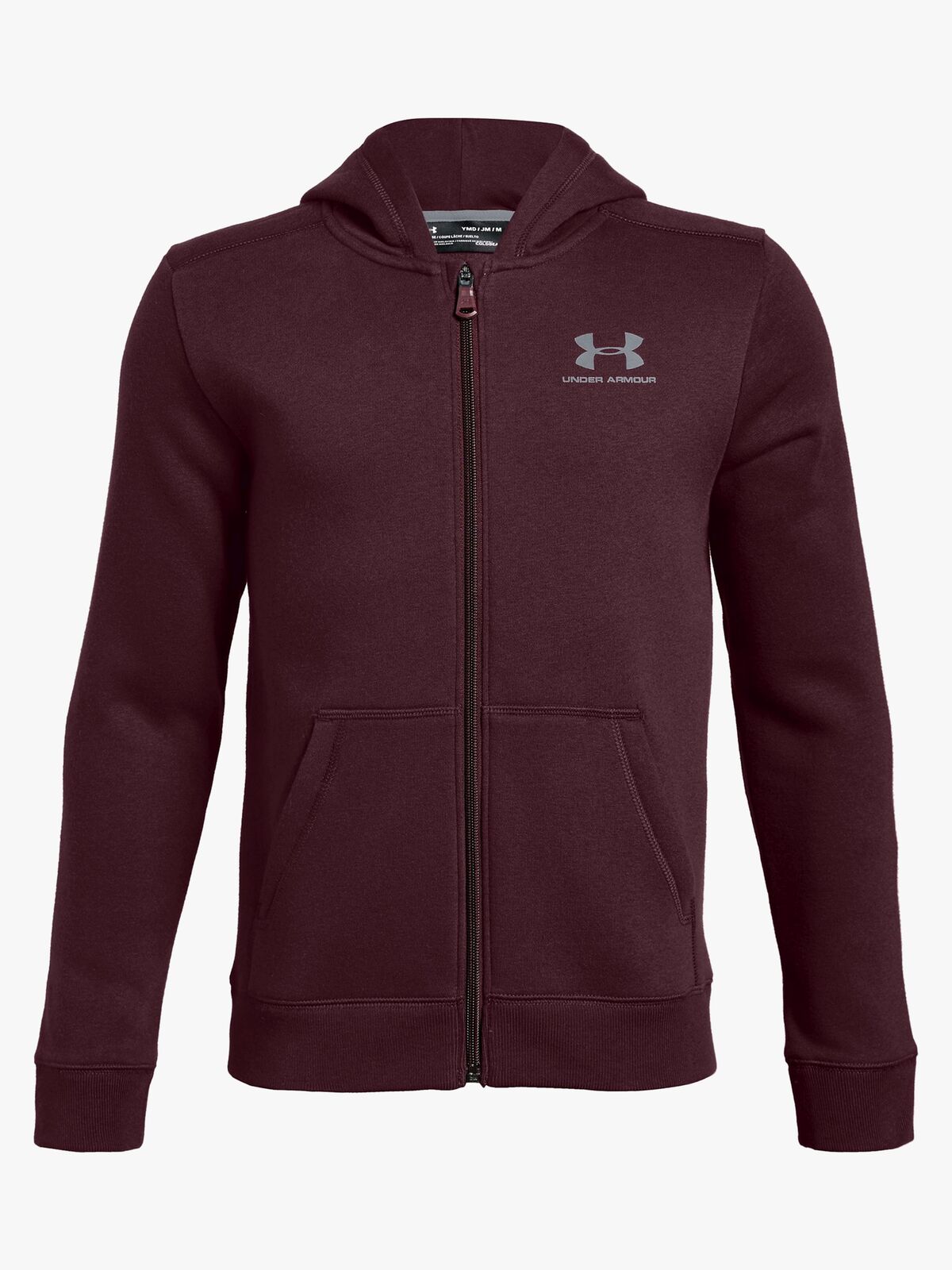 Under armour Fleece FZ Kapuzenpullover, Red