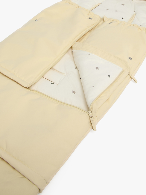 Beemoo Light Fußsack inkl. Erweiterung, Honey Bee