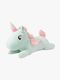 Teddykompaniet Plüschspielzeug Liegendes Einhorn 52 cm, Grün